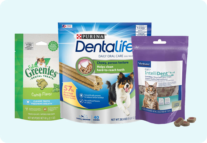 Dog dental cleaning products