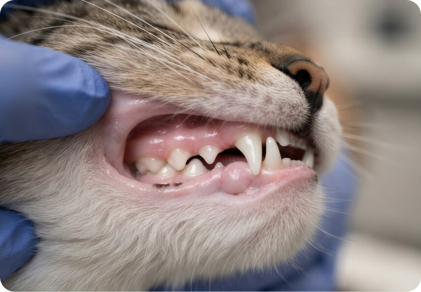 Healthy Cat Gums