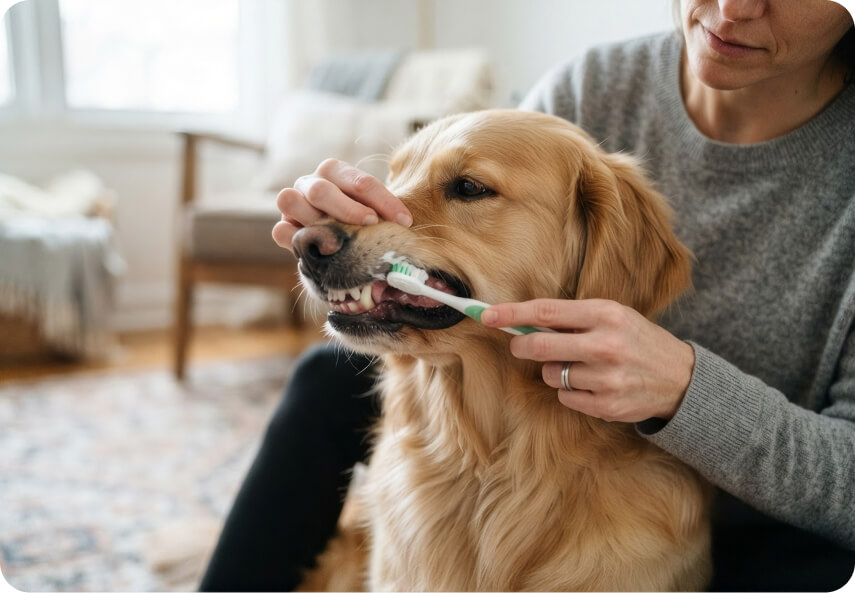 Dog teeth Cleaning