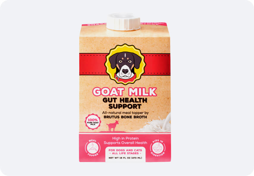 Goat milk nutrition for dogs and cats